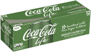 Coca-Cola-Life embalagem