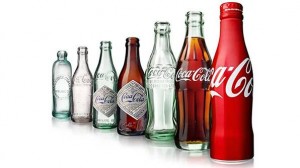 Evolução da garrafa de Coca-Cola